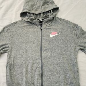 Nike Girl's Light Hoodie Full Zip (size L and XL)